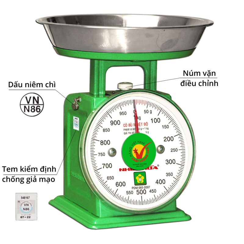 Hướng Dẫn Sử Dụng Cân Nhơn Hòa 1Kg 3 Cân Nhơn Hòa 1 Kg