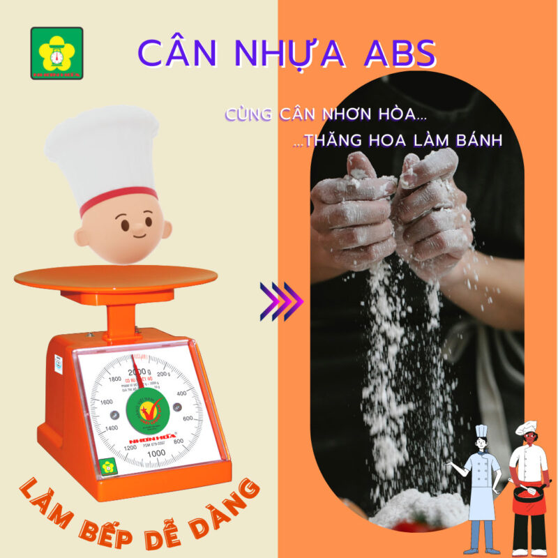 Cân Nhà Bếp Nhơn Hòa Luôn Được Chị Em Ưa Chuộng
