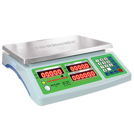Cân Đĩa Điện Tử 30Kg Nhơn Hòa